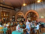 Inside the Steaming Tender restaurant